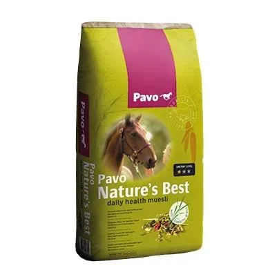 Pavo Pferdefutter Nature's Best Bunt