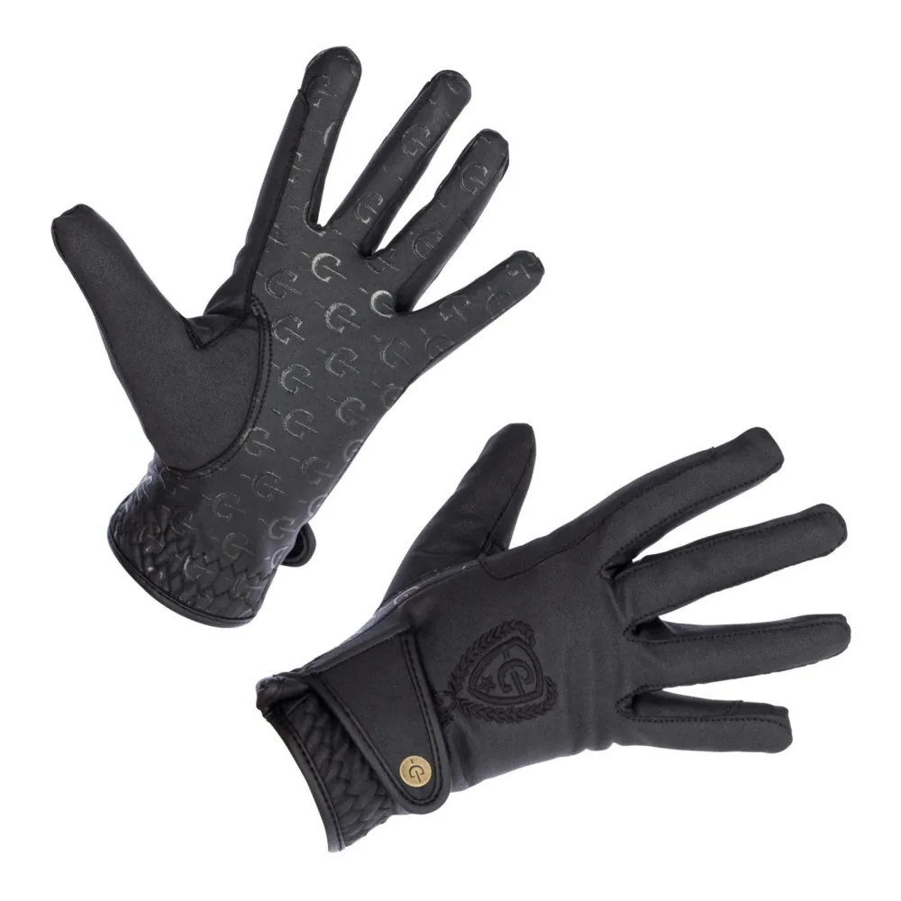 Covalliero Winterreithandschuh Mora - Schwarz -  Grösse Handschuhe: M
