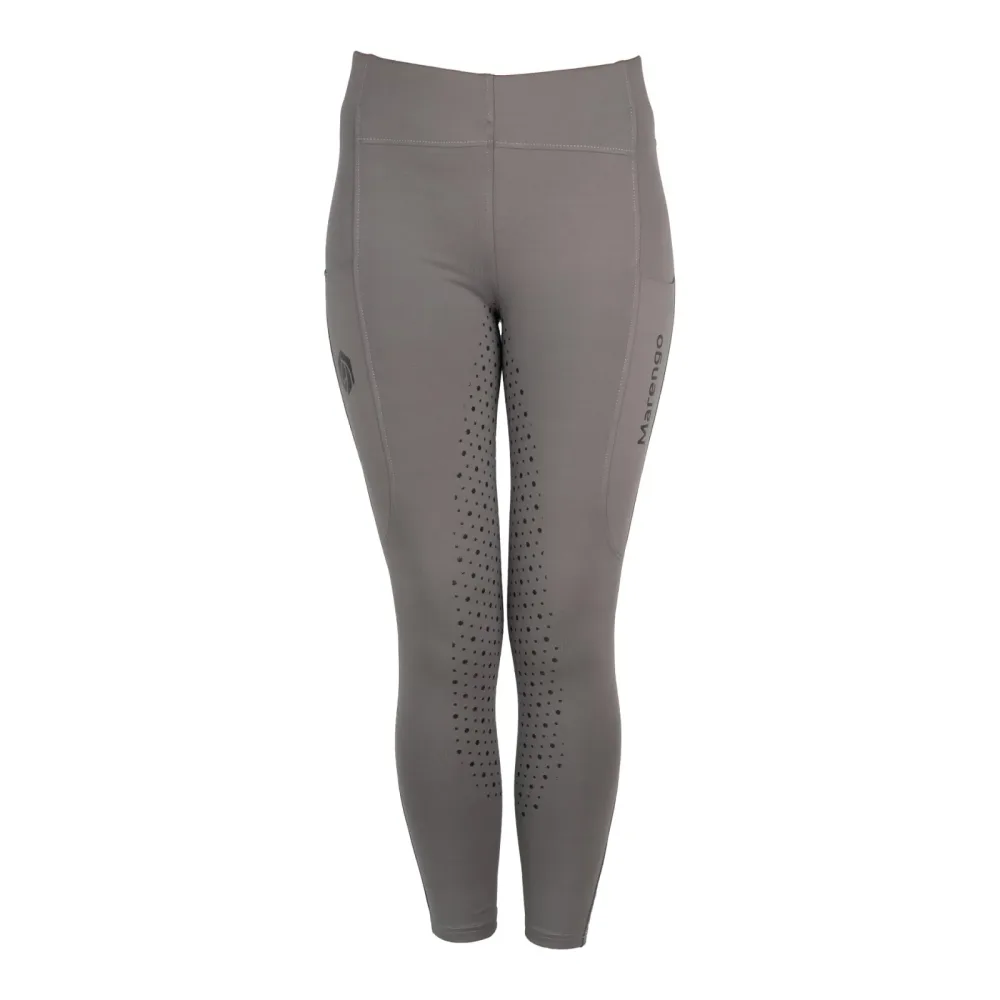 Marengo Thermo-Reitleggings Chilly Fullgrip - Dark Granite -  Farbe: Dark Granite, Grösse: XS