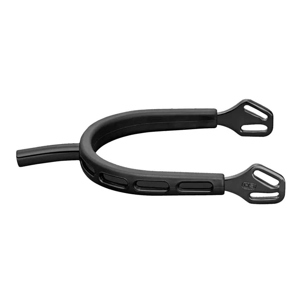 Sprenger Sporen ULTRA fit Extra Grip Sporen black Series, flaches Halsende 35 mm - Anthrazit -