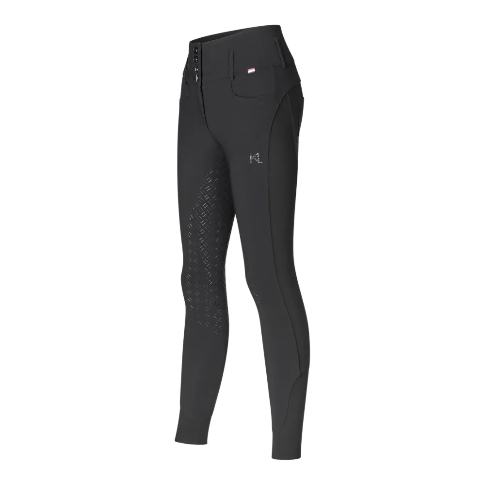 Kingsland Reithose KLKhloe X-Shape Highwaist Vollgrip Damen - Black -  Farbe: Black, Grösse Bekleidung Damen: 38