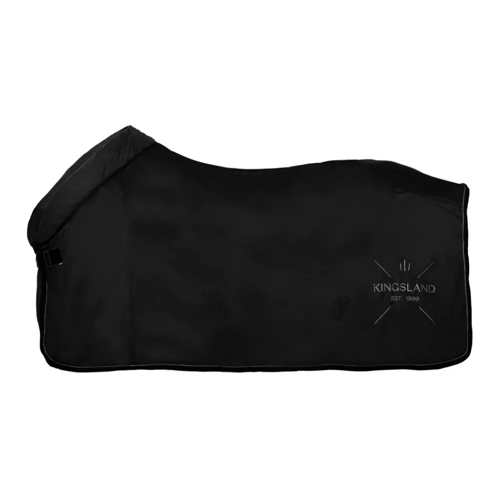 Kingsland Fleece Decke KLMona - Black -  Länge: 155 cm