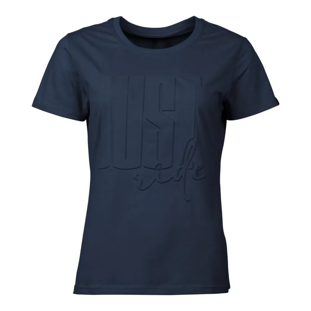 Marengo T-Shirt Just Ride - Deep Sea Blue -  T-Shirt: XXS