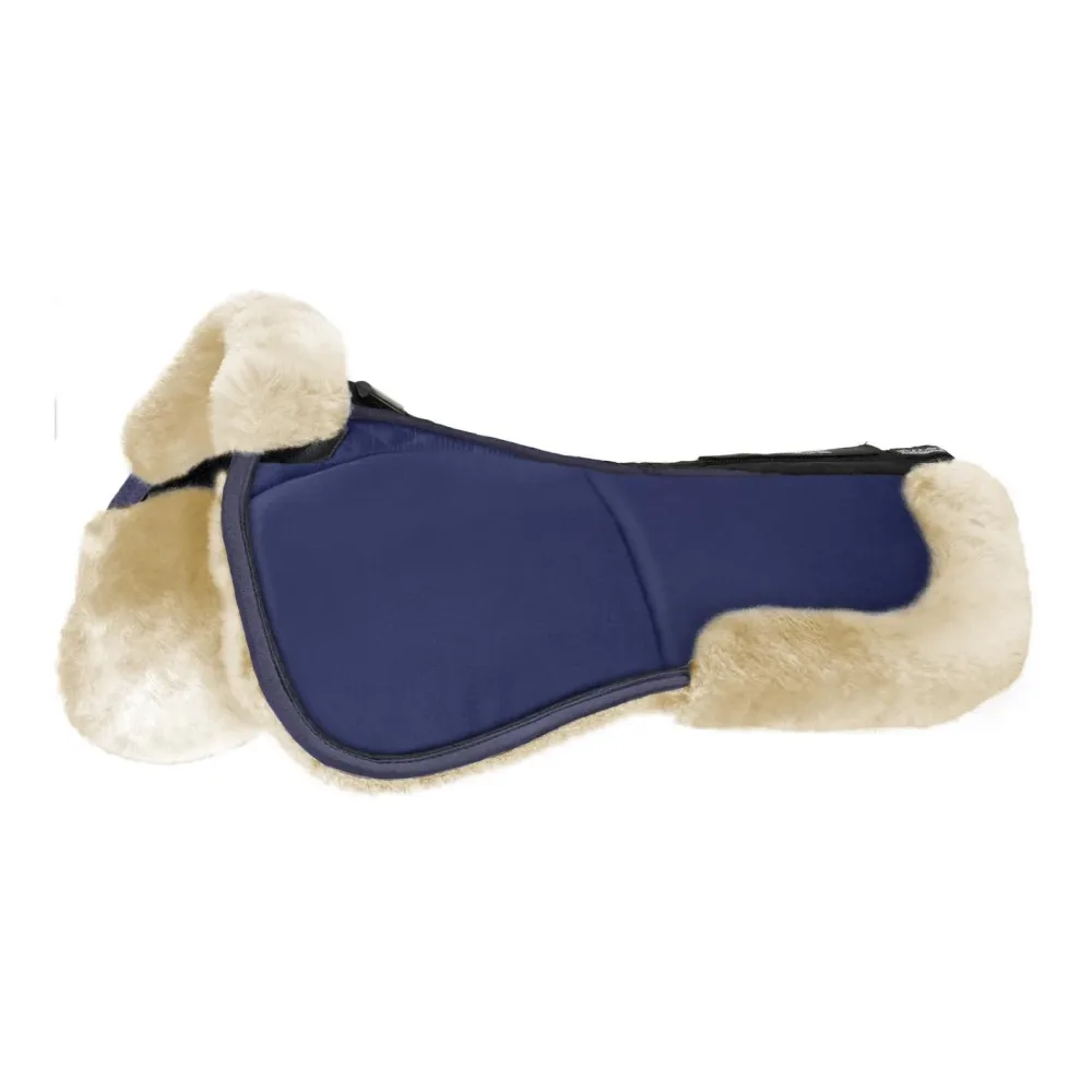 Stübben Streamline Korrekturpad Lammfell Dressur - Blau -  Grösse Schabracken: L, Farbe: Blau