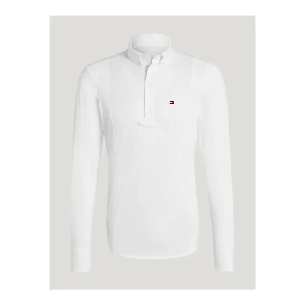 Tommy Hilfiger Equestrian Turniershirt Neville Herren - Optic White -  Grösse Bekleidung Herren: XXL