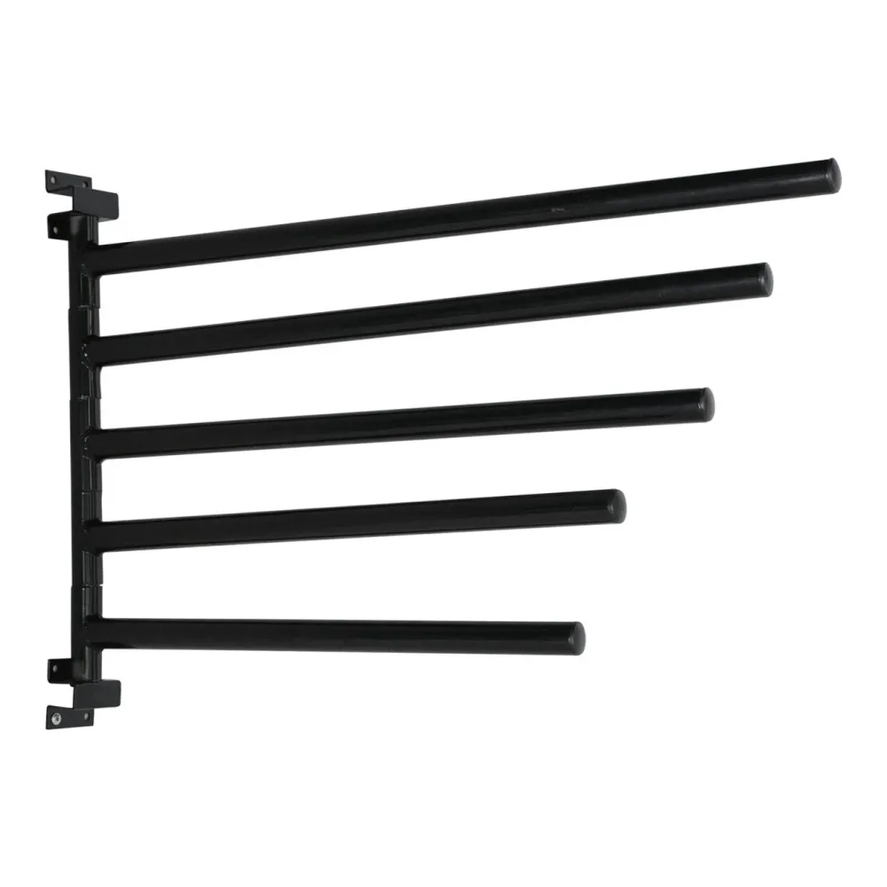 Waldhausen Schabrackenhalter 5-Schwenkarme - Schwarz -