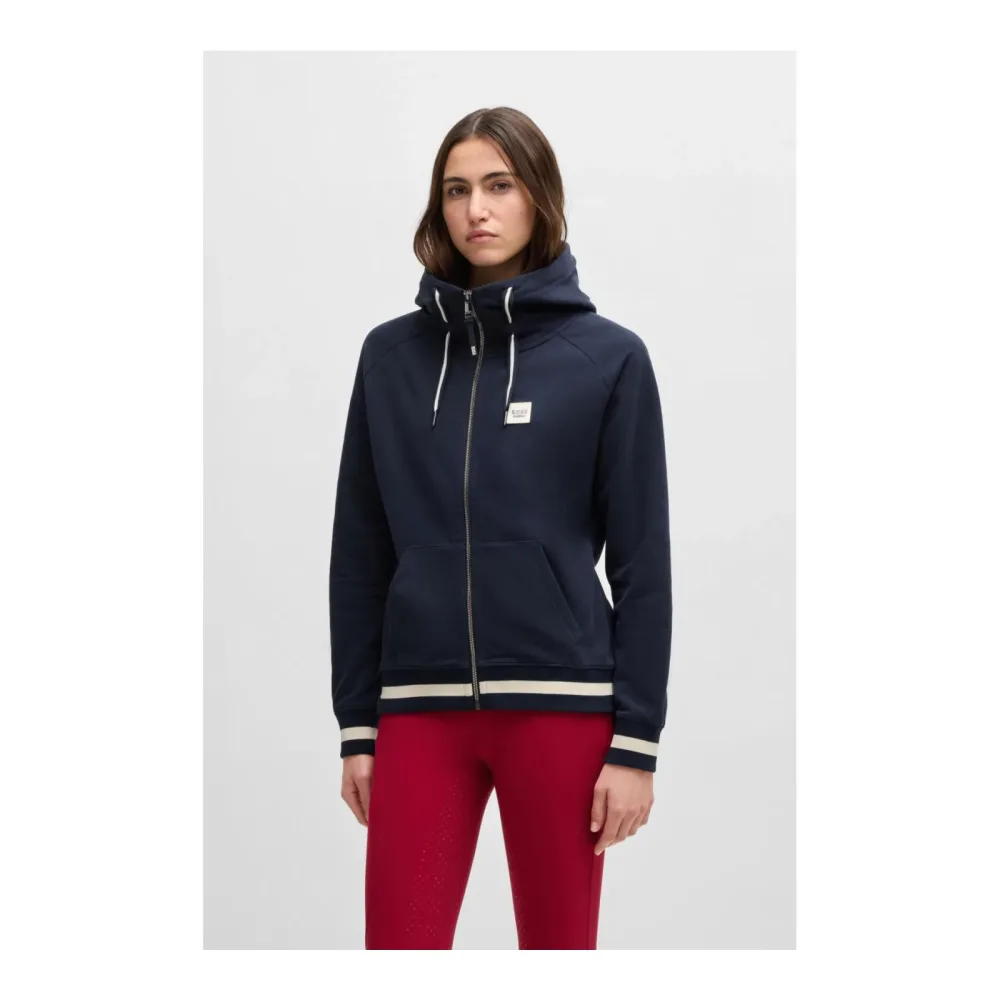 BOSS Equestrian Hoodie Riva - Sky Captain -  Grösse: L, Farbe: Sky Captain