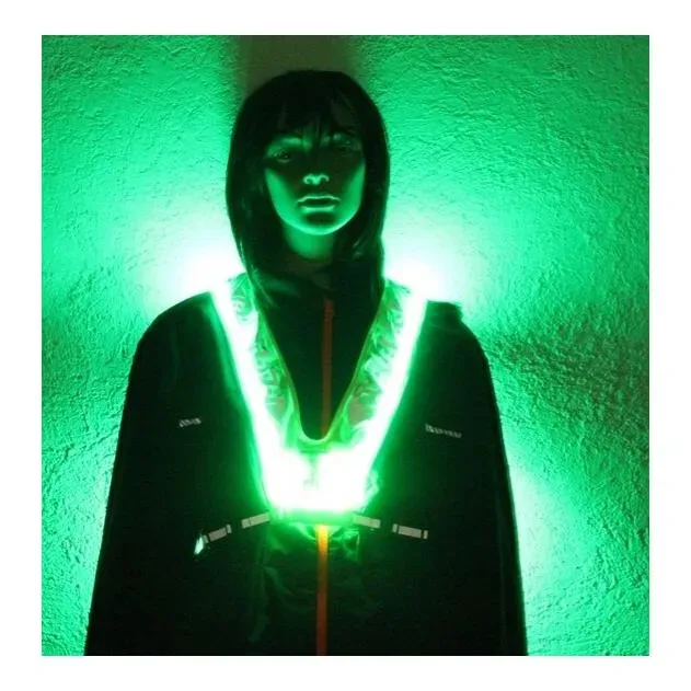 Animal Light LED Leuchtweste Flex - Grün -  Farbe: Grün, Grösse: L