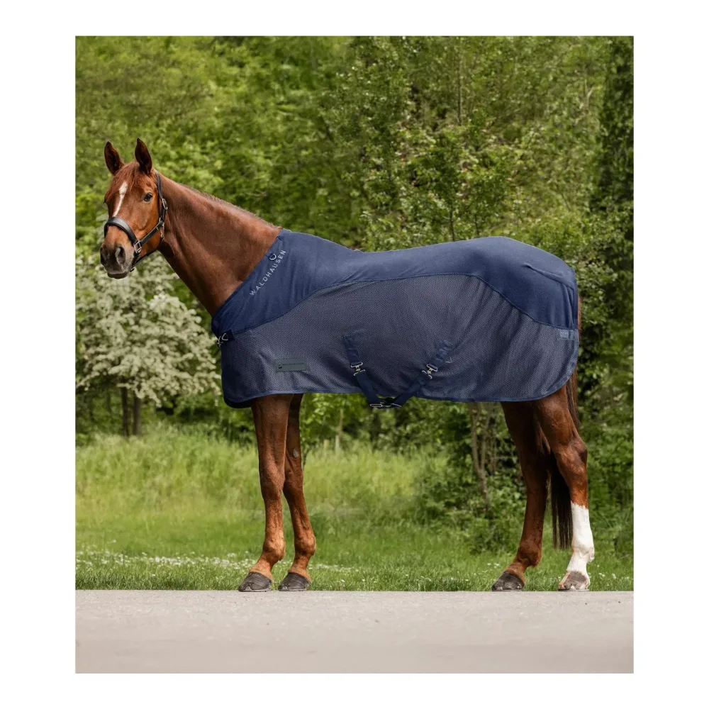 Waldhausen Fleece/Fliegendecke Comfort - Nachtblau -  Farbe: Nachtblau, Grösse Pferdedecke: 145 cm