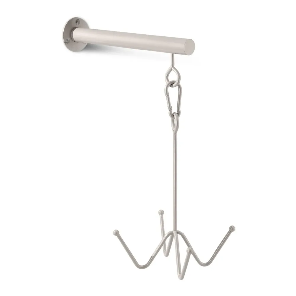Grooming Deluxe Trensenhalterung mit 4 Haken für die Wandbefestigung - Silver -  Grösse: One Size, Farbe: Silver