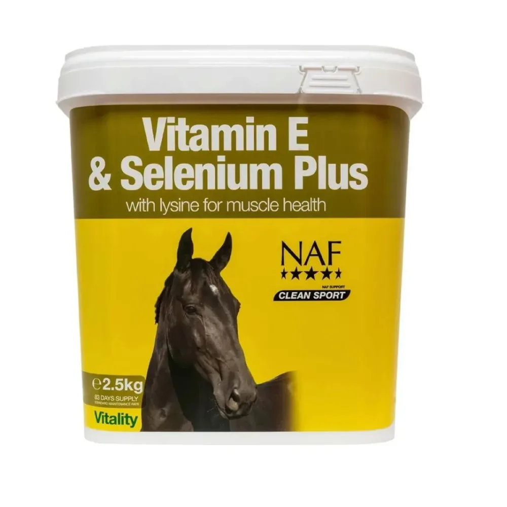 NAF Vitamin E & Selenium Plus Powder Inhalt: 2,5 kg
