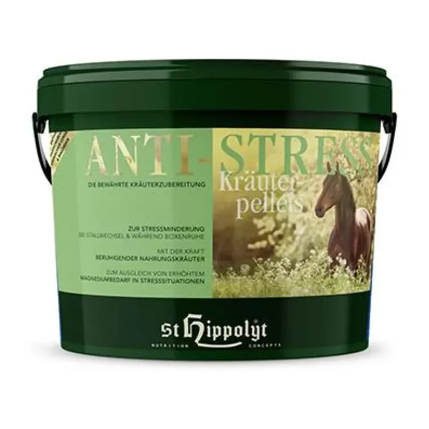 St. Hippolyt Anti-Stress-Kräuterpellets (Baldrian!) - Braun -