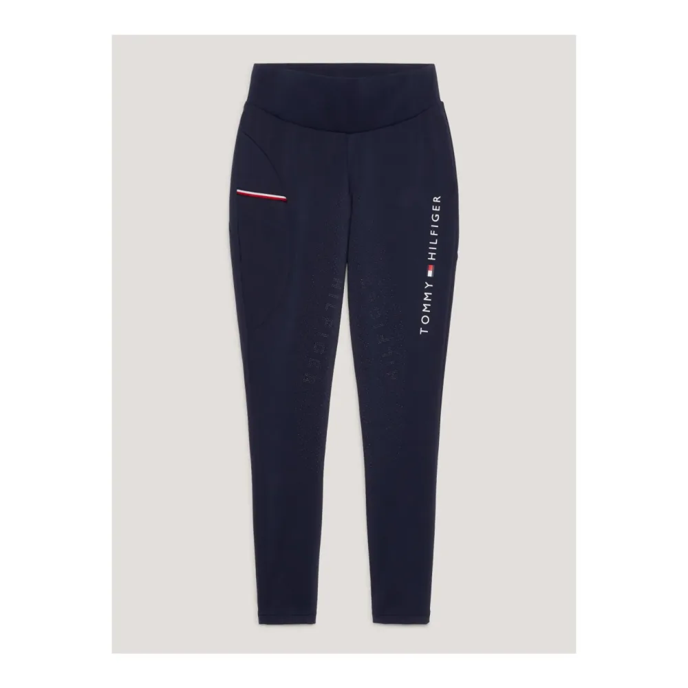 Tommy Hilfiger Equestrian Reitleggings Elmira Winter Vollbesatz Damen - Desert Sky -  Farbe: Desert Sky, Grösse Bekleidung Damen: XS