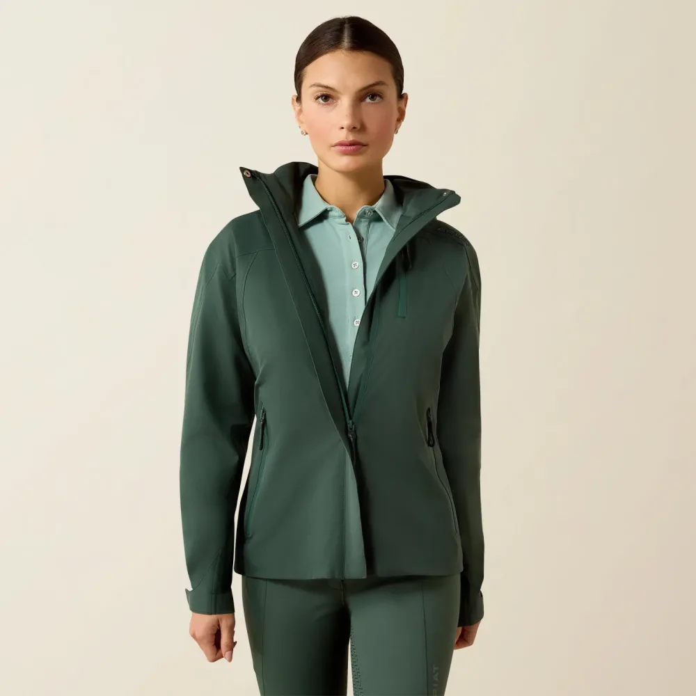 Ariat Regenjacke H2O Coastal Damen - Monstera -  Grösse Bekleidung: S