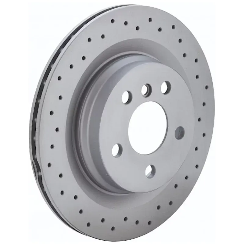 Bremsscheibe Hinten Gelochten Zimmermann Sport Coat Z für AUDI A3 (8V1, 8VK)  1.8 TFSI quattro 180ps