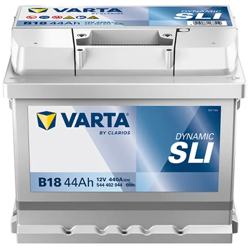 Autobatterie Varta B18 Dynamic SLI 12V 44Ah  440A