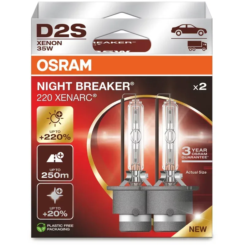 Xenon Birne Osram XENARC Night Breaker Laser D2S Duobox