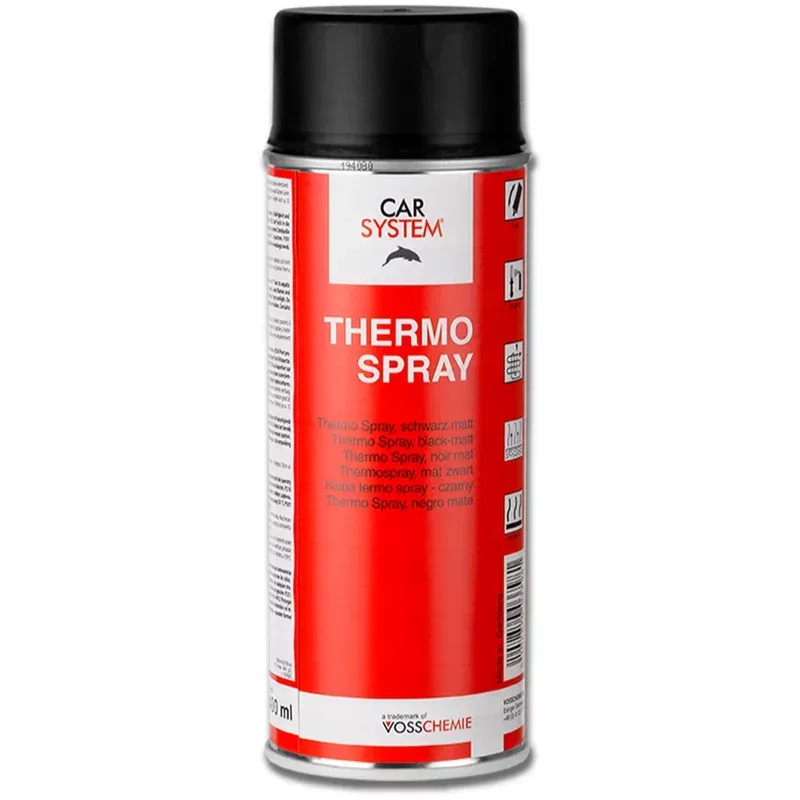 Car System Thermo Spray Matt Schwarz 400ml