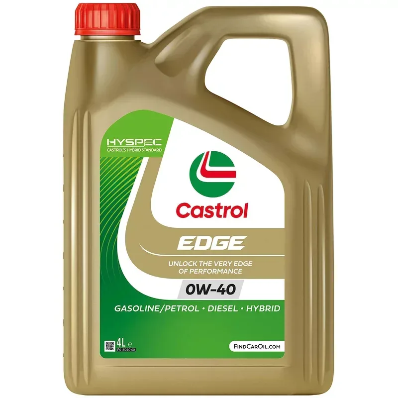 Castrol, Öle, EDGE 0W40 C3 4L, AUTO & BIKE, 15F713 4008177183690