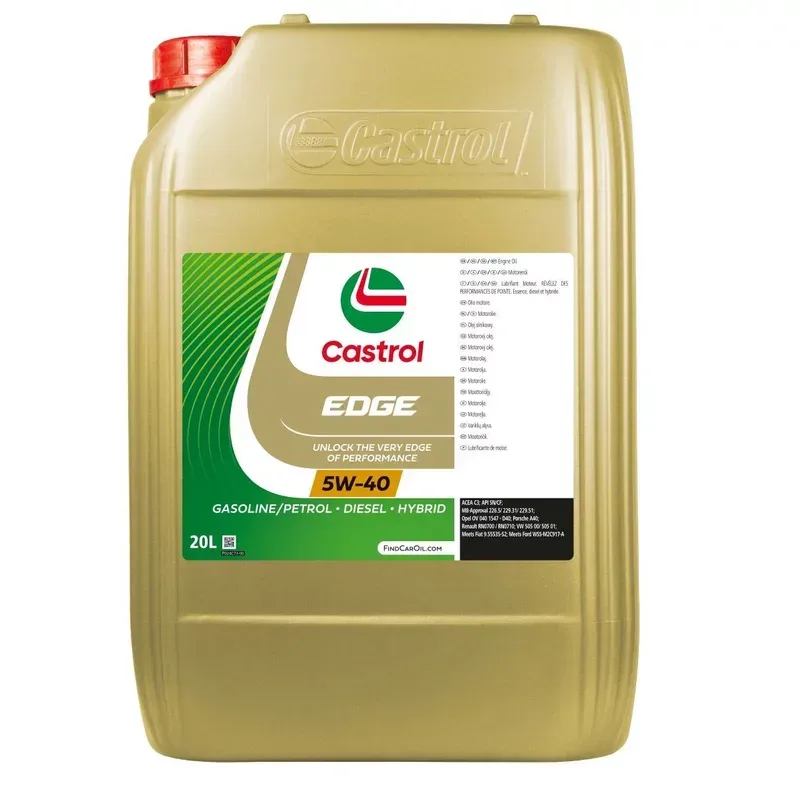 Motoröl Castrol Edge 5W40 20L