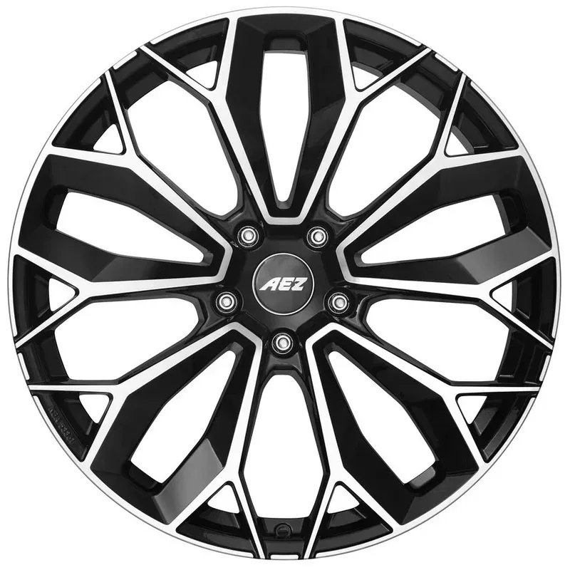 AEZ Leipzig 9.5x22 5x112 ET37 Black/polished Felgen