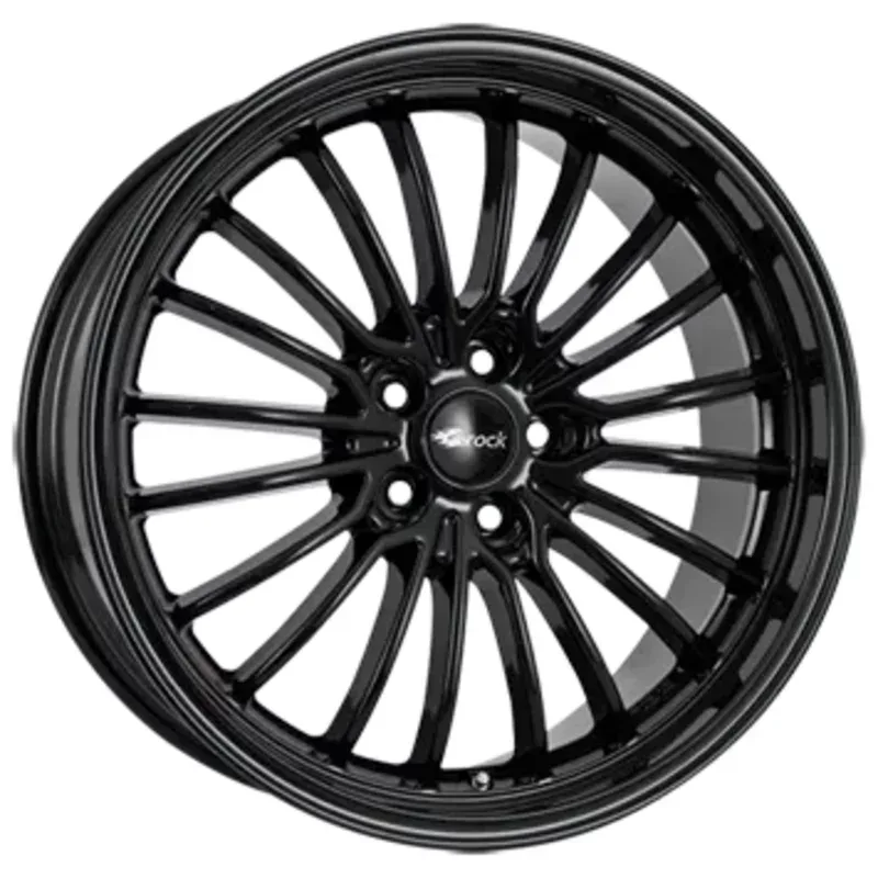 Felgen Brock B24 8.0x19 5x112 ET45 Schwarz Glanz