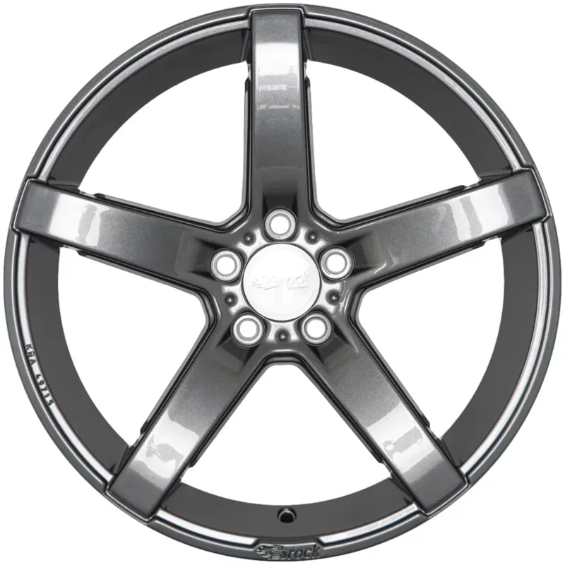 Felgen Brock B35 7.5x17 5x120 ET35 Titan Matt