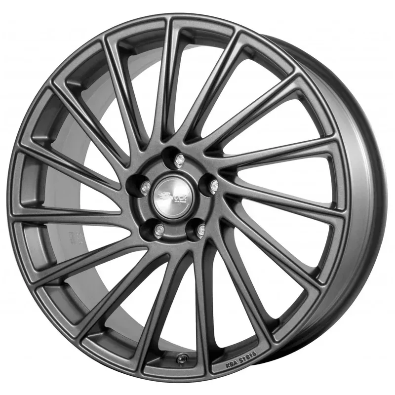 Brock B39 7.0x17 4x108 ET18 Himalaya Grey Matt Felgen