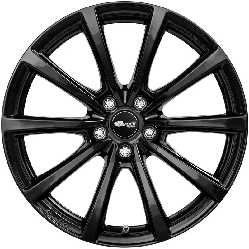 Felgen Brock B32 8.5x19 5x120 ET50 Schwarz Glanz