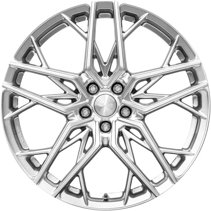 Brock B44 8.0x18 5x114.3 ET30 Hyper Silber Felgen