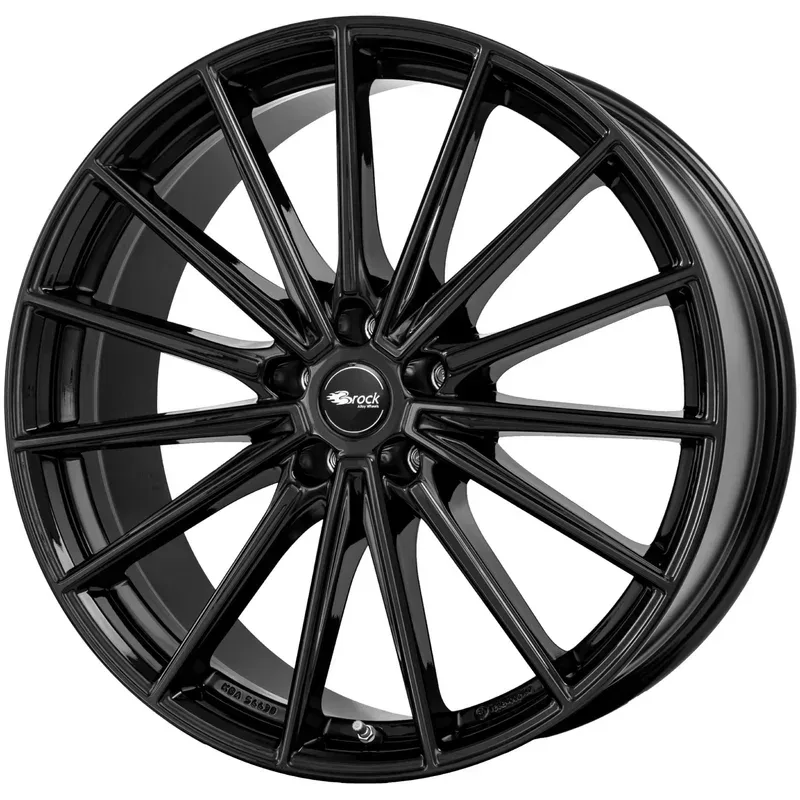 Felgen Brock B43 7.5x20 5x114.3 ET40 Satin Black Matt