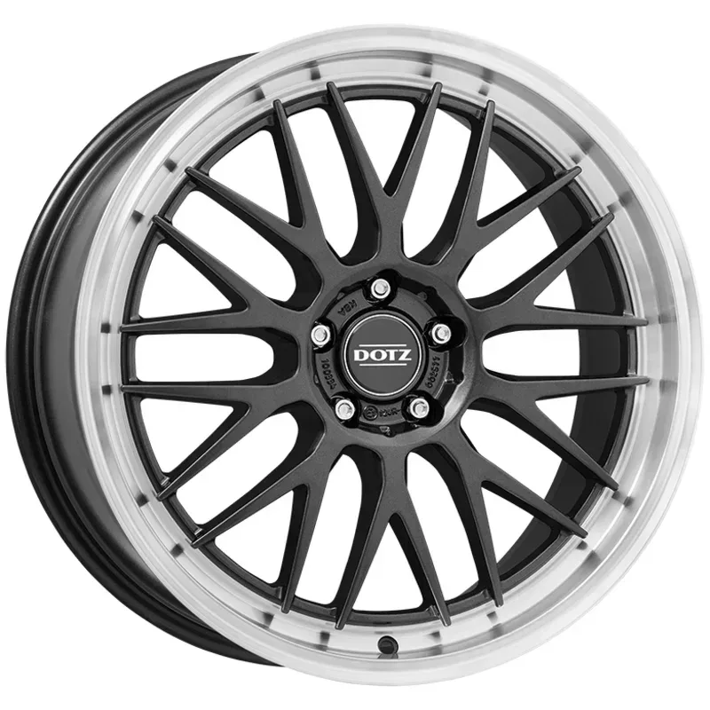 Felgen DOTZ Bilbao 8.5x20 5x112 ET35 Gunmetal/polished Lip