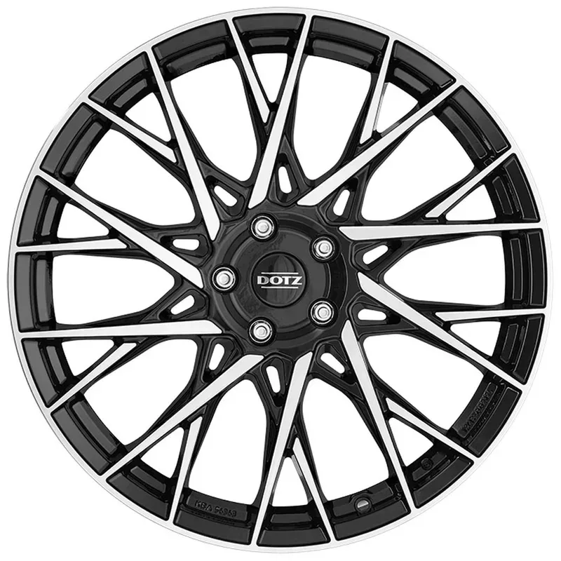 Felgen DOTZ Fuji 9.0x19 5x112 ET35 Black/polished