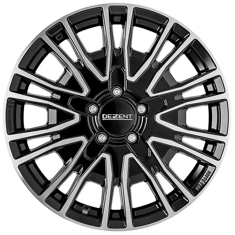 DEZENT KE 7.5x18 5x130 ET43 Black/polished Felgen