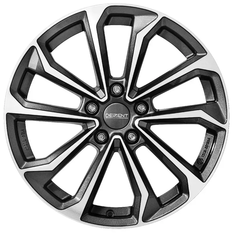 Felgen DEZENT KS 7.5x18 5x114.3 ET51 Gunmetal/polished