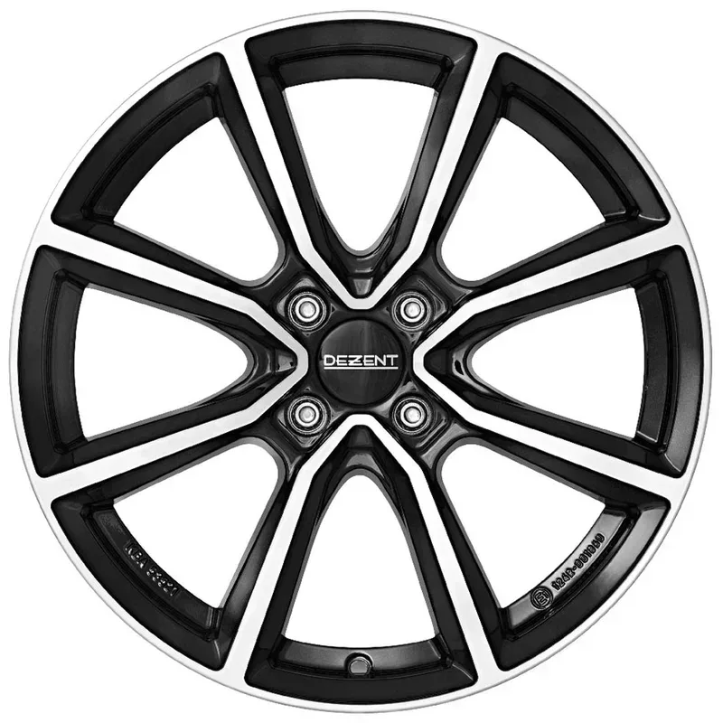 Felgen DEZENT TN 5.5x15 4x100 ET40 Black/polished