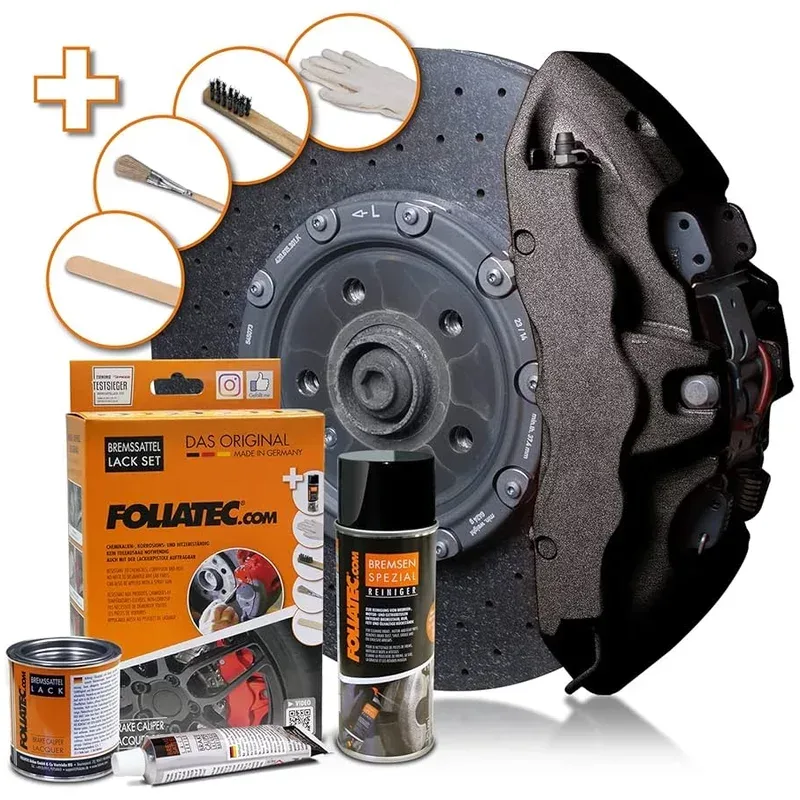 Foliatec Carbon Bremssattellack-Set 125ml