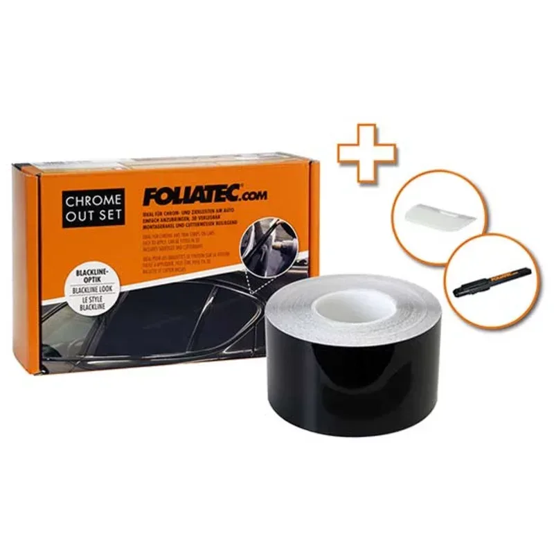 Chrome Auspuff Set WGL | Schwarz