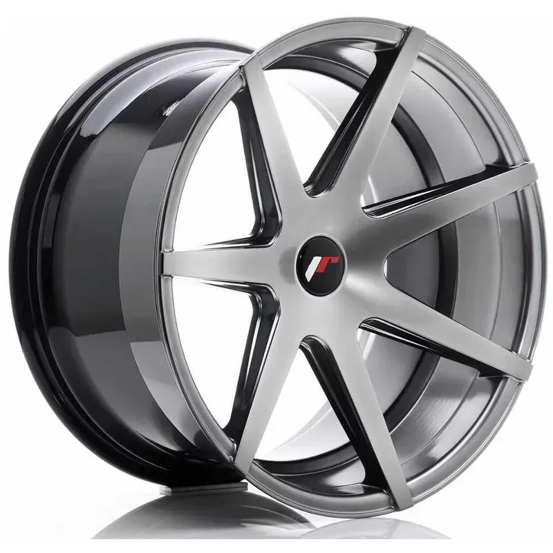 JR Wheels JR20 8.5x20 5x114.3 ET35 Hyper Black Felgen