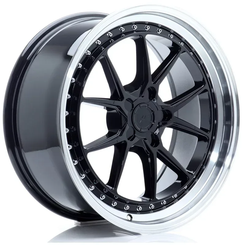 JR Wheels JR40 8.5x18 5x100 ET15 Black Felgen