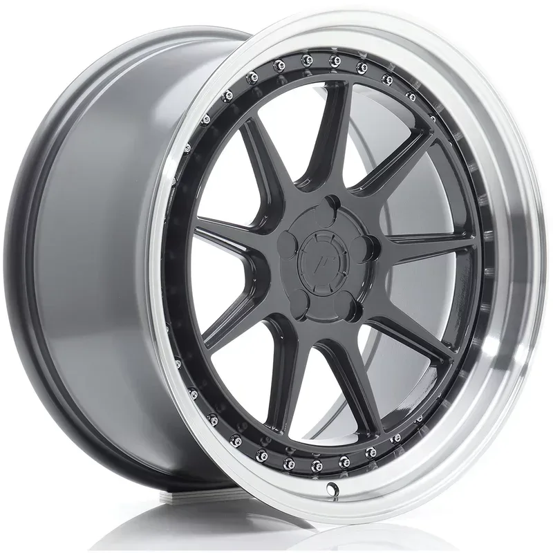 JR Wheels JR47 8.5x18 5x100 ET15 Hyper Gray Felgen