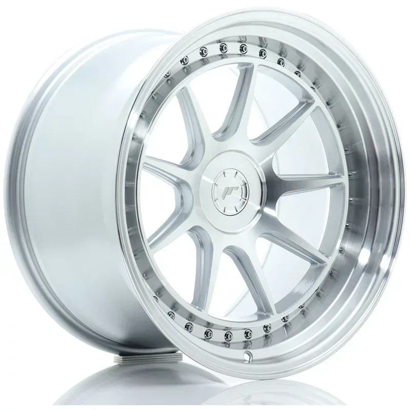 JR Wheels JR47 10.5x18 5x100 ET15 Silver Felgen