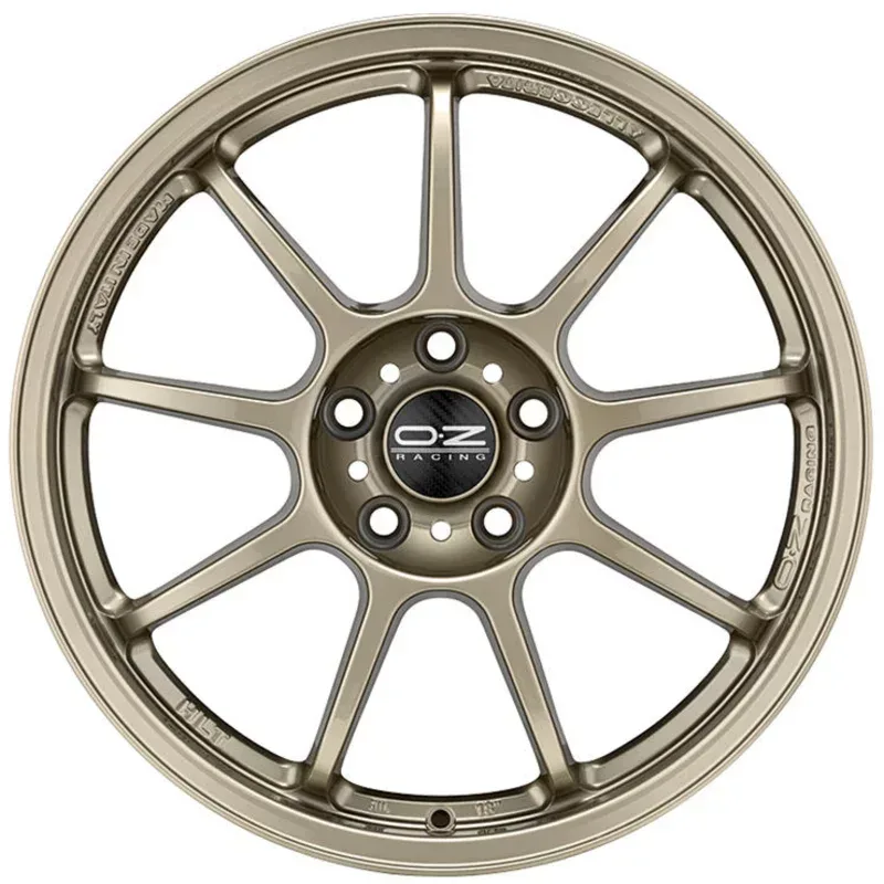 OZ ALLEGGERITA HLT 7.0x17 5x114.3 ET49 WHITE GOLD Felgen