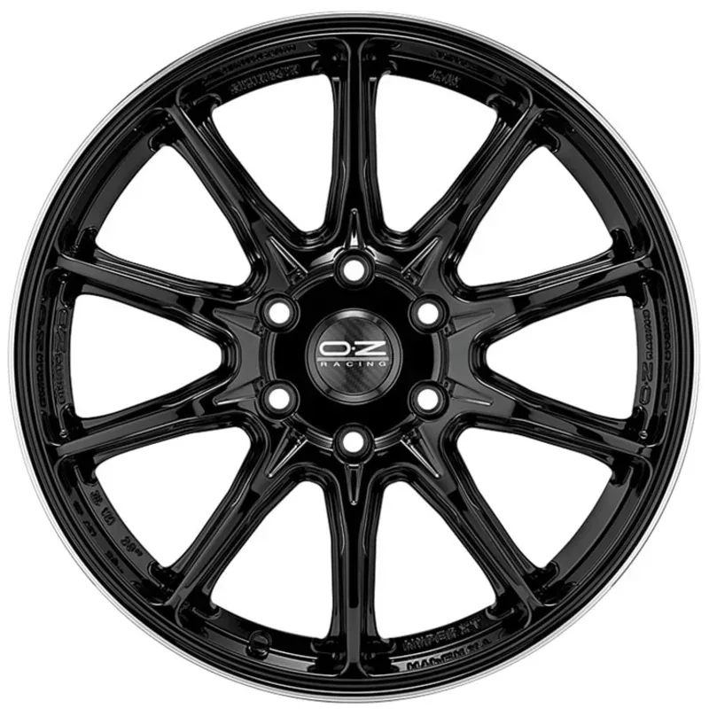 Felgen OZ HYPER XT HLT OFFROAD 9.0x20 6x139.7 ET38 Gloss Black+diamond Lip