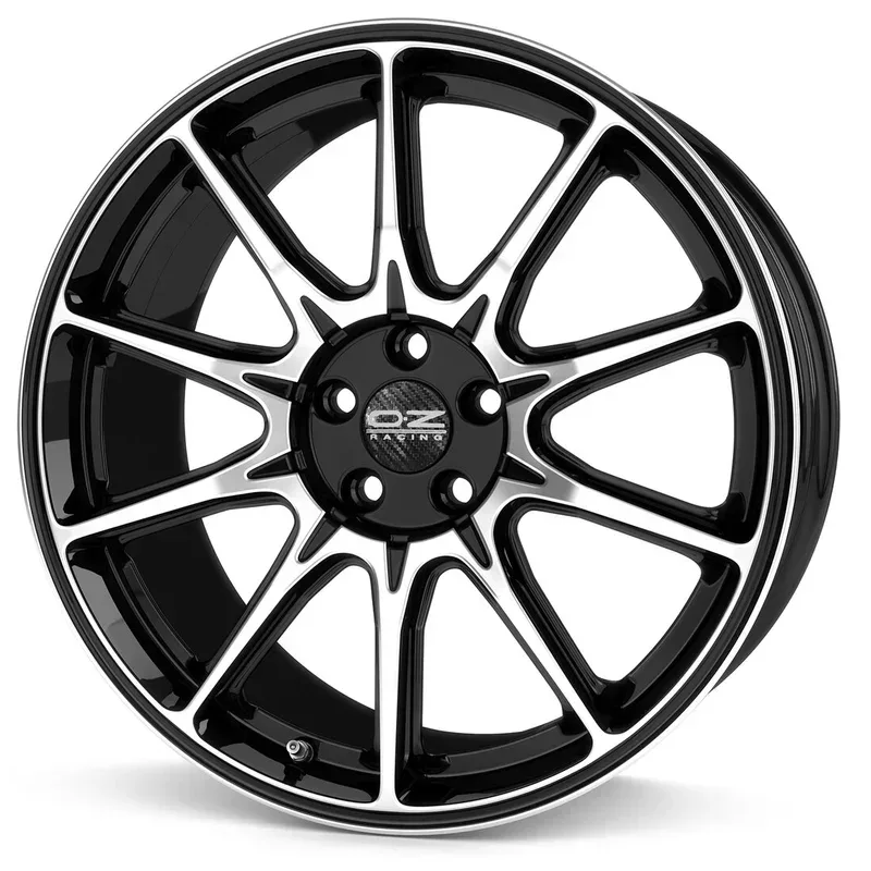 OZ HYPER XT HLT 10.0x22 5x130 ET28 GLOSS BLACK DIAMOND CUT Felgen