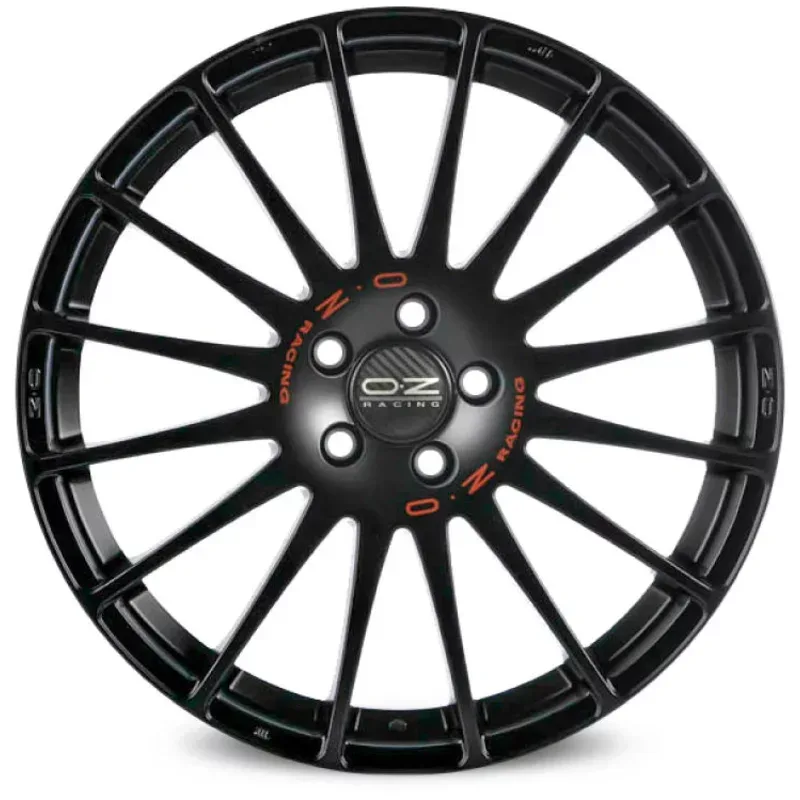 Felgen OZ SUPERTURISMO GT 8.0x18 5x112 ET50 Matt Black Red Lettering