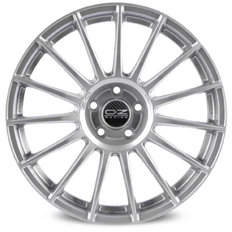 Felgen OZ SUPERTURISMO LM 7.0x17 4x100 ET42 Matt Race Silver Black Lettering