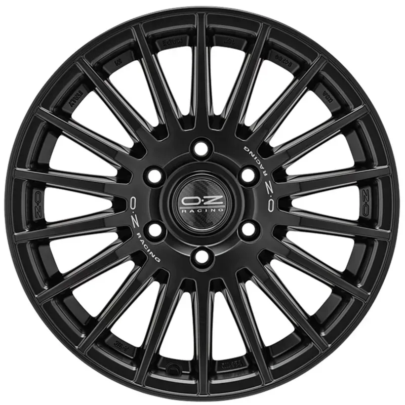 OZ RALLY DESERT 8.0x18 5x120 ET35 MATT BLACK SILVER LETTERING Felgen