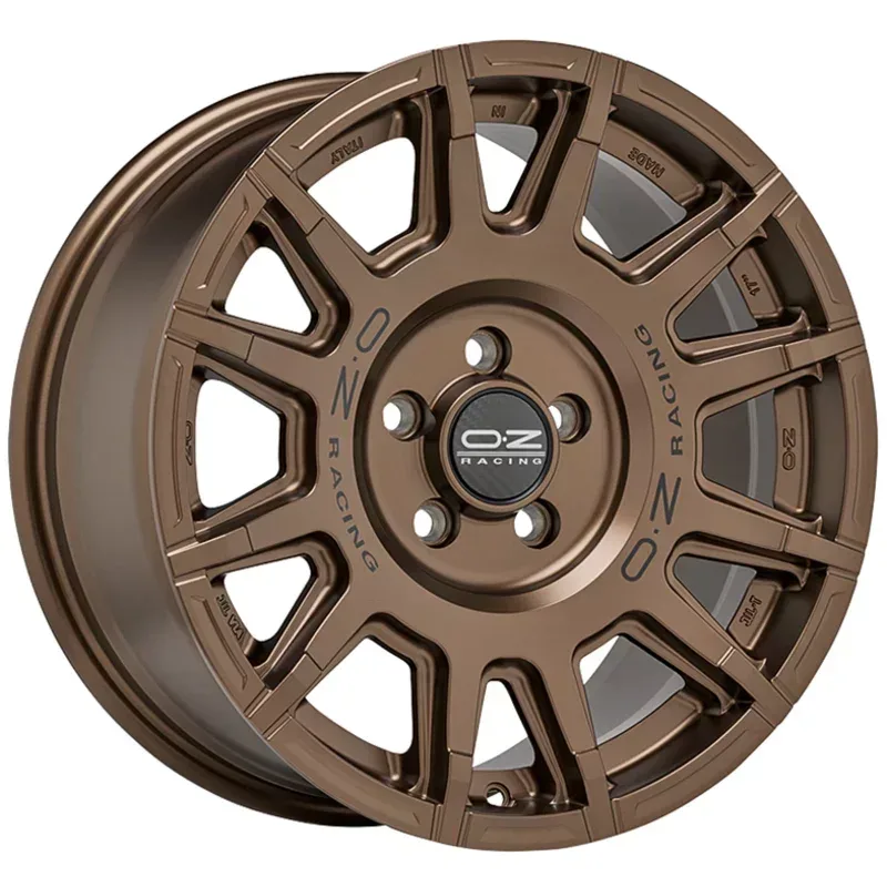 OZ RALLY LEGEND 8.0x17 6x130 ET35 MATT BRONZE + BLACK LETTERING Felgen