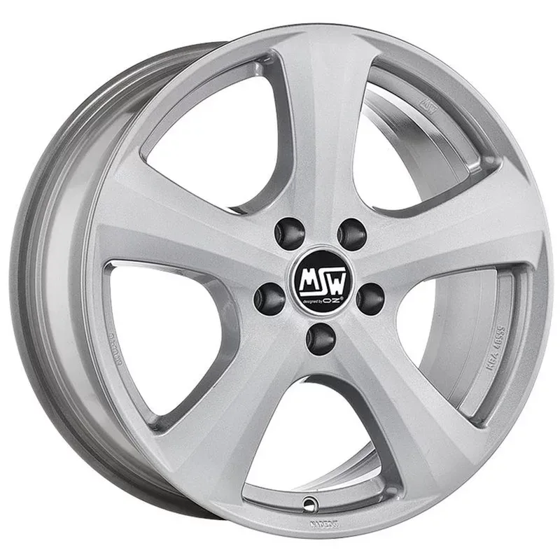 MSW 19 W 6.5x15 5x112 ET45 FULL SILVER Felgen